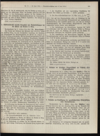 Amtsblatt der landesfürstlichen Hauptstadt Graz 19110620 Seite: 13