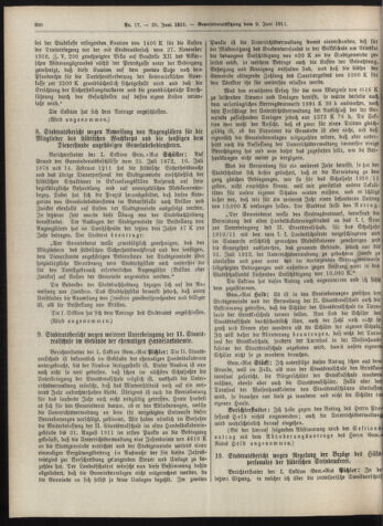 Amtsblatt der landesfürstlichen Hauptstadt Graz 19110620 Seite: 14