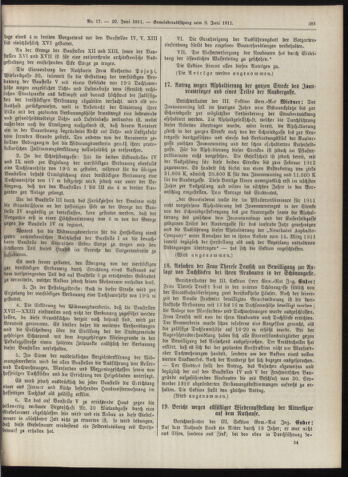 Amtsblatt der landesfürstlichen Hauptstadt Graz 19110620 Seite: 17