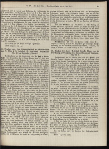 Amtsblatt der landesfürstlichen Hauptstadt Graz 19110620 Seite: 21