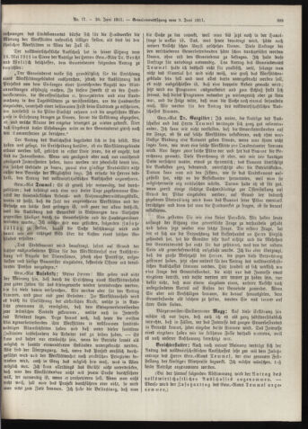 Amtsblatt der landesfürstlichen Hauptstadt Graz 19110620 Seite: 23