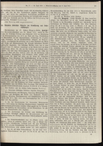 Amtsblatt der landesfürstlichen Hauptstadt Graz 19110620 Seite: 25