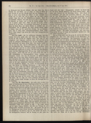 Amtsblatt der landesfürstlichen Hauptstadt Graz 19110620 Seite: 8