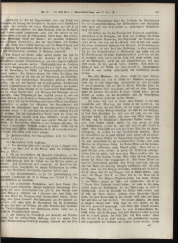 Amtsblatt der landesfürstlichen Hauptstadt Graz 19110710 Seite: 11