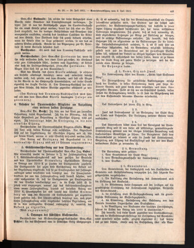 Amtsblatt der landesfürstlichen Hauptstadt Graz 19110720 Seite: 7