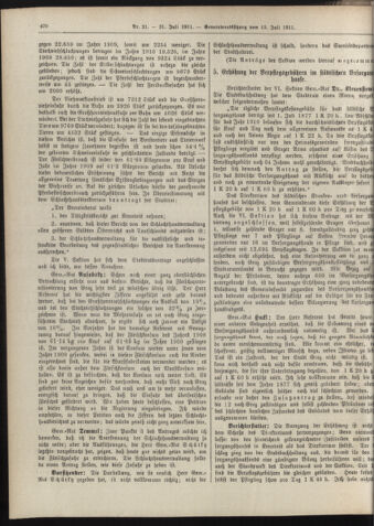 Amtsblatt der landesfürstlichen Hauptstadt Graz 19110731 Seite: 12