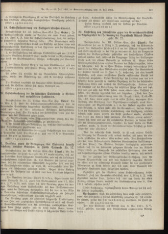 Amtsblatt der landesfürstlichen Hauptstadt Graz 19110731 Seite: 19