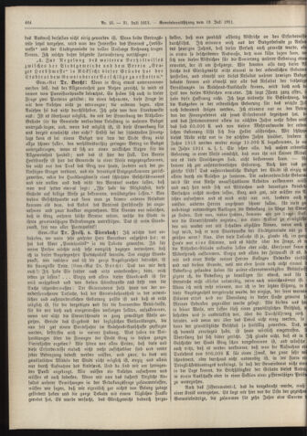 Amtsblatt der landesfürstlichen Hauptstadt Graz 19110731 Seite: 6