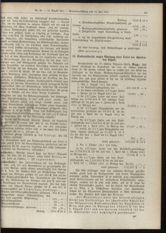 Amtsblatt der landesfürstlichen Hauptstadt Graz 19110810 Seite: 11