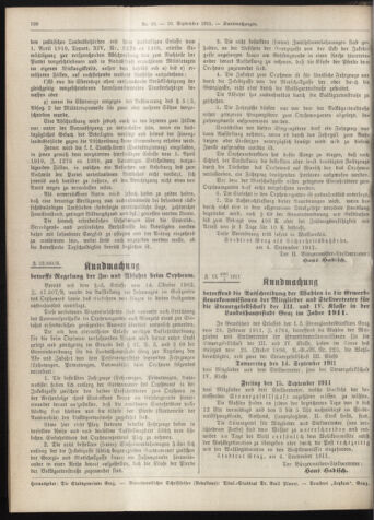 Amtsblatt der landesfürstlichen Hauptstadt Graz 19110910 Seite: 10