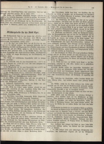 Amtsblatt der landesfürstlichen Hauptstadt Graz 19110920 Seite: 3