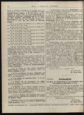 Amtsblatt der landesfürstlichen Hauptstadt Graz 19110920 Seite: 8