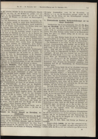 Amtsblatt der landesfürstlichen Hauptstadt Graz 19110930 Seite: 9