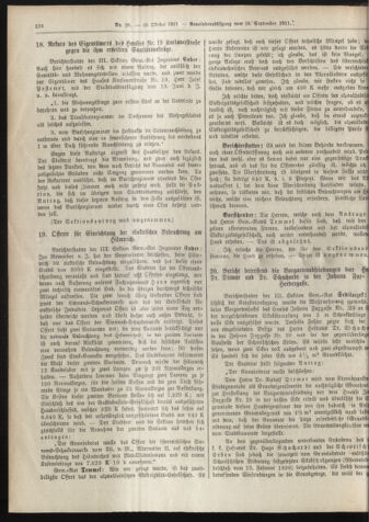 Amtsblatt der landesfürstlichen Hauptstadt Graz 19111010 Seite: 20