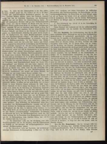 Amtsblatt der landesfürstlichen Hauptstadt Graz 19111120 Seite: 11