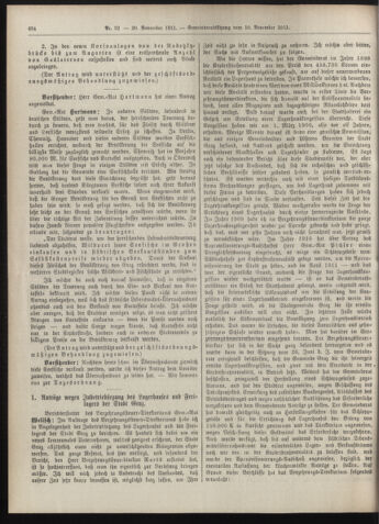 Amtsblatt der landesfürstlichen Hauptstadt Graz 19111120 Seite: 6