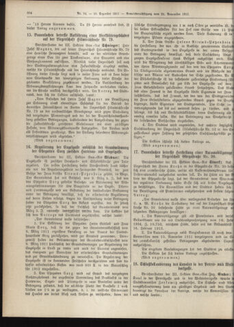 Amtsblatt der landesfürstlichen Hauptstadt Graz 19111210 Seite: 12