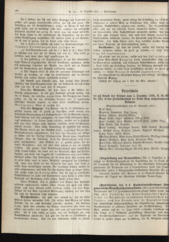 Amtsblatt der landesfürstlichen Hauptstadt Graz 19111210 Seite: 18