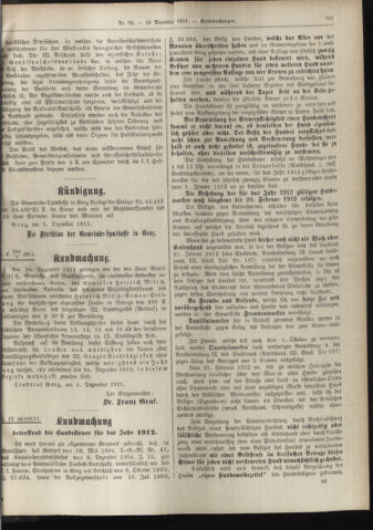 Amtsblatt der landesfürstlichen Hauptstadt Graz 19111210 Seite: 19