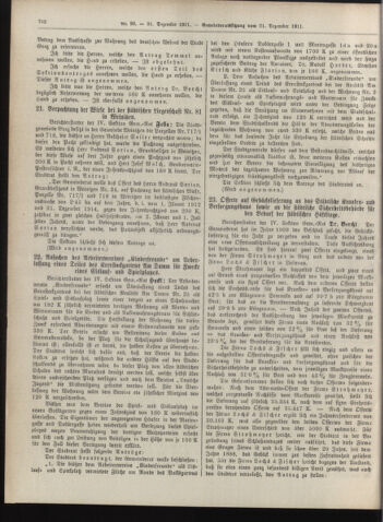 Amtsblatt der landesfürstlichen Hauptstadt Graz 19111231 Seite: 22