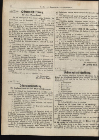 Amtsblatt der landesfürstlichen Hauptstadt Graz 19111231 Seite: 28