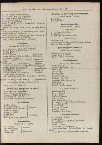 Amtsblatt der landesfürstlichen Hauptstadt Graz 19120110 Seite: 5