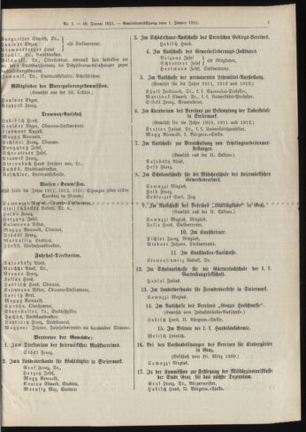 Amtsblatt der landesfürstlichen Hauptstadt Graz 19120110 Seite: 7