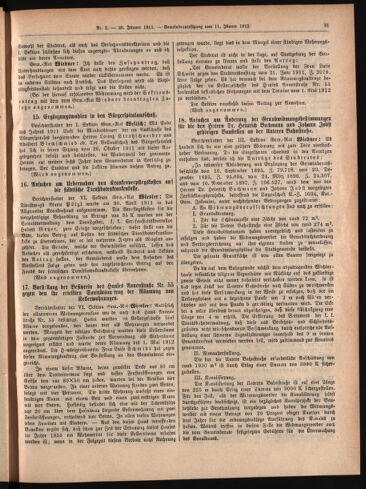 Amtsblatt der landesfürstlichen Hauptstadt Graz 19120120 Seite: 15