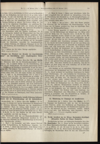 Amtsblatt der landesfürstlichen Hauptstadt Graz 19120229 Seite: 11