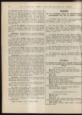 Amtsblatt der landesfürstlichen Hauptstadt Graz 19120229 Seite: 14