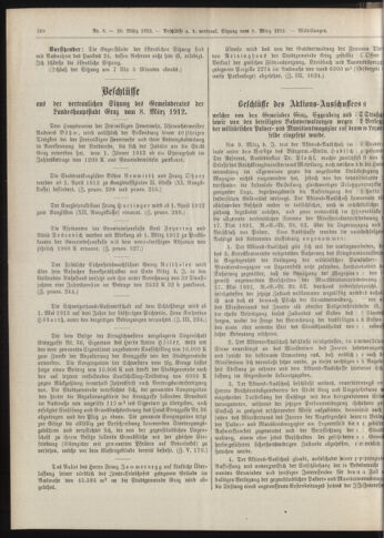 Amtsblatt der landesfürstlichen Hauptstadt Graz 19120320 Seite: 18