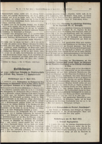 Amtsblatt der landesfürstlichen Hauptstadt Graz 19120430 Seite: 3