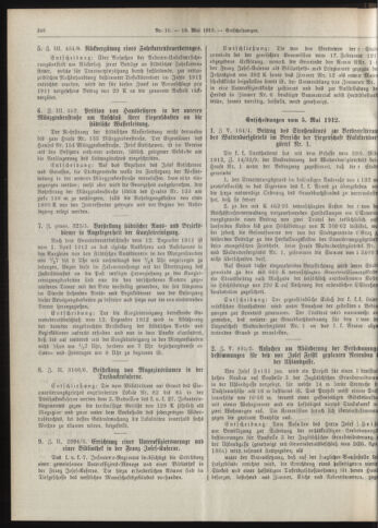 Amtsblatt der landesfürstlichen Hauptstadt Graz 19120510 Seite: 8