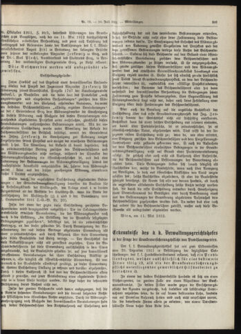 Amtsblatt der landesfürstlichen Hauptstadt Graz 19120710 Seite: 5