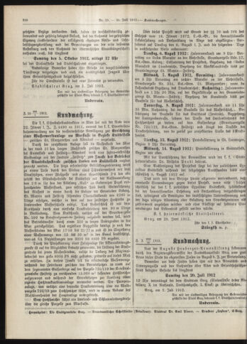 Amtsblatt der landesfürstlichen Hauptstadt Graz 19120710 Seite: 8