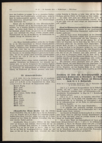 Amtsblatt der landesfürstlichen Hauptstadt Graz 19120930 Seite: 4