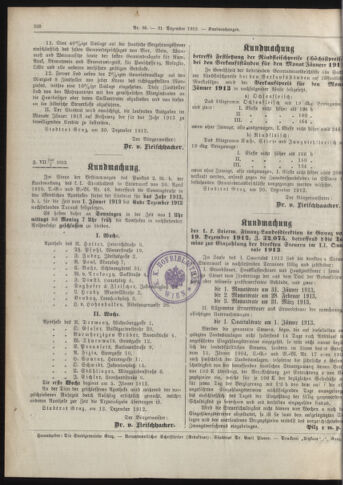 Amtsblatt der landesfürstlichen Hauptstadt Graz 19121231 Seite: 18