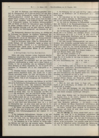 Amtsblatt der landesfürstlichen Hauptstadt Graz 19130110 Seite: 12