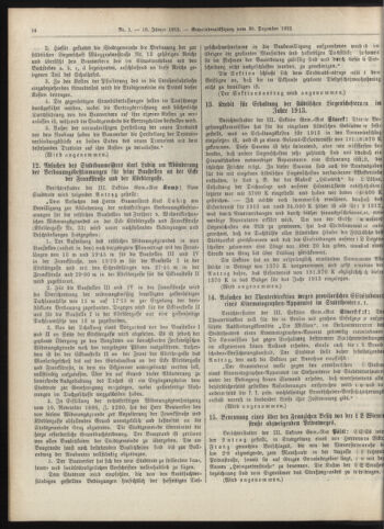 Amtsblatt der landesfürstlichen Hauptstadt Graz 19130110 Seite: 14