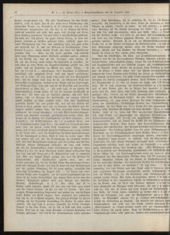 Amtsblatt der landesfürstlichen Hauptstadt Graz 19130110 Seite: 18