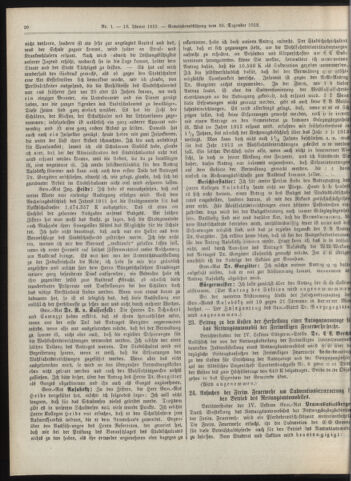 Amtsblatt der landesfürstlichen Hauptstadt Graz 19130110 Seite: 20