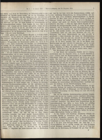 Amtsblatt der landesfürstlichen Hauptstadt Graz 19130110 Seite: 3