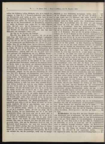 Amtsblatt der landesfürstlichen Hauptstadt Graz 19130110 Seite: 4