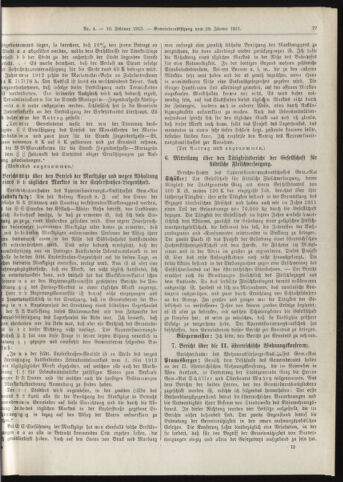 Amtsblatt der landesfürstlichen Hauptstadt Graz 19130210 Seite: 17