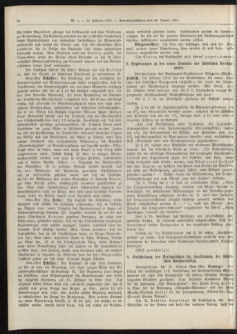 Amtsblatt der landesfürstlichen Hauptstadt Graz 19130210 Seite: 18