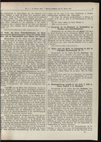 Amtsblatt der landesfürstlichen Hauptstadt Graz 19130210 Seite: 19