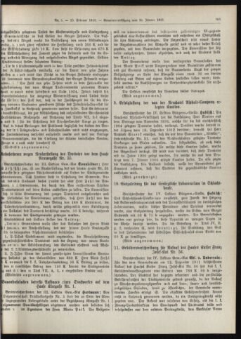 Amtsblatt der landesfürstlichen Hauptstadt Graz 19130220 Seite: 21