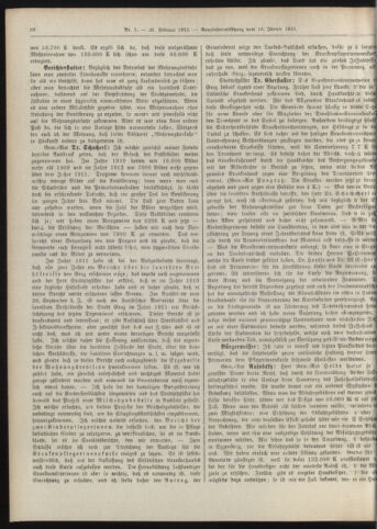 Amtsblatt der landesfürstlichen Hauptstadt Graz 19130220 Seite: 6