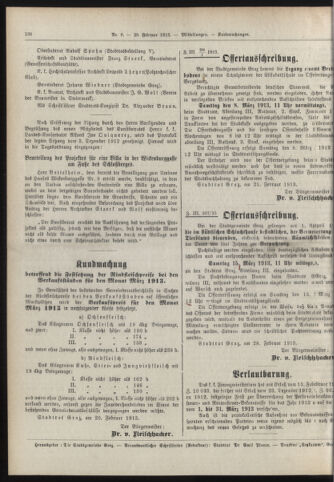 Amtsblatt der landesfürstlichen Hauptstadt Graz 19130228 Seite: 28