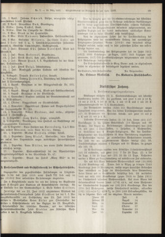 Amtsblatt der landesfürstlichen Hauptstadt Graz 19130310 Seite: 31